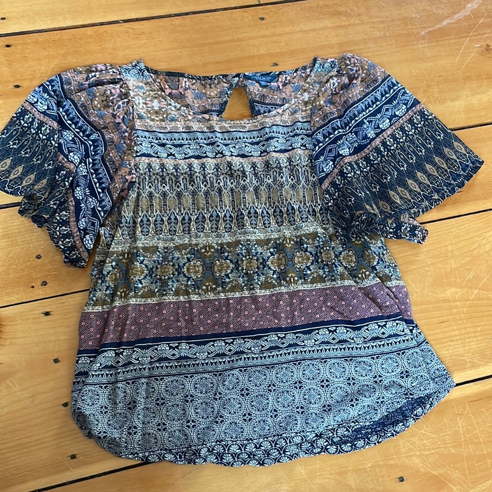 Multi color Lucky Brand blouse